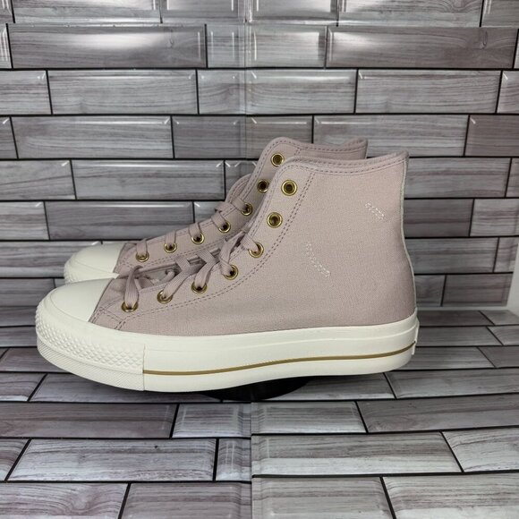 Converse Chuck Taylor Flush Tone Lift Hi Sustainable Platform Sneakers Size 10 - Picture 3 of 8